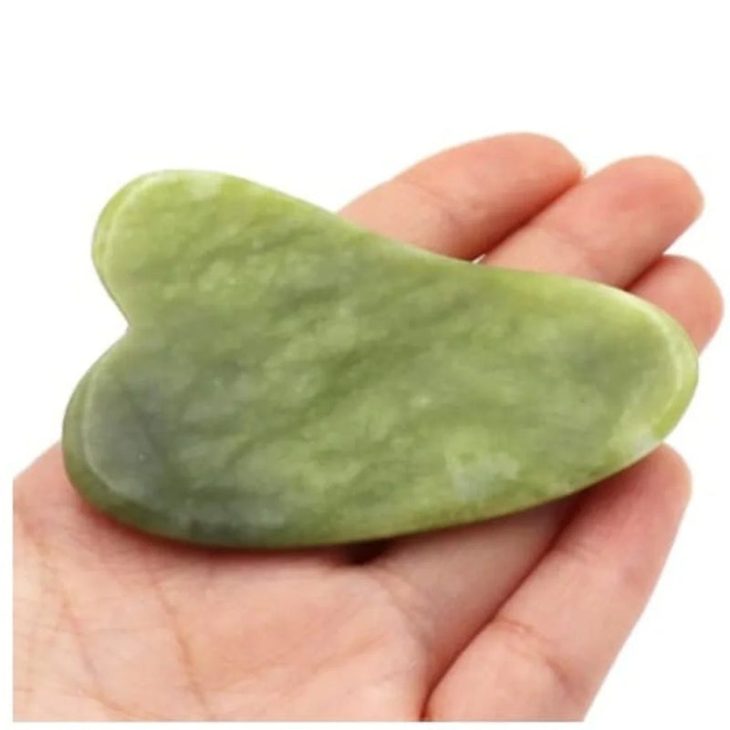 Rolo de pedra de jade Gua Sha Massagem facial